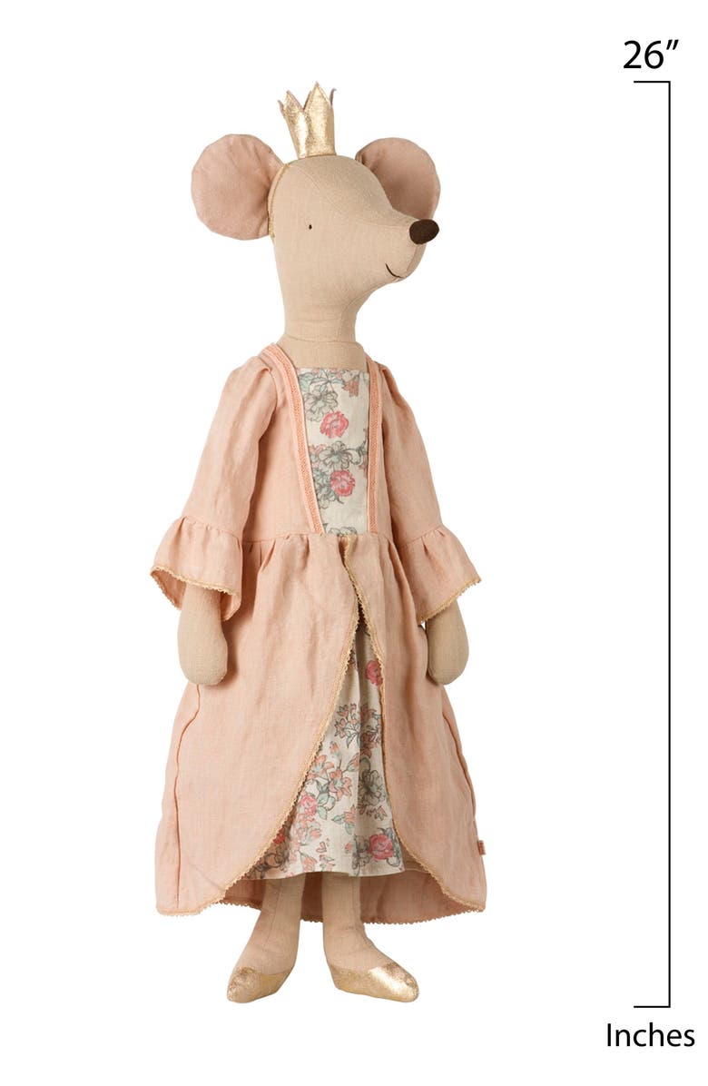 Maileg Rose Princess Mega Mouse Stuffed Animal