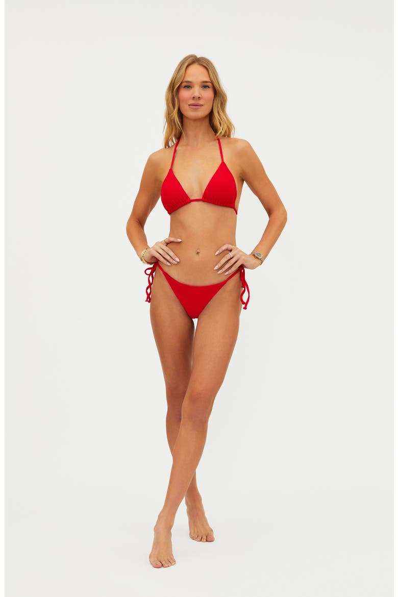 Winona String Bikini Top, Alternate, color, REDDNU