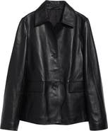 TOTEME Grained Leather Jacket