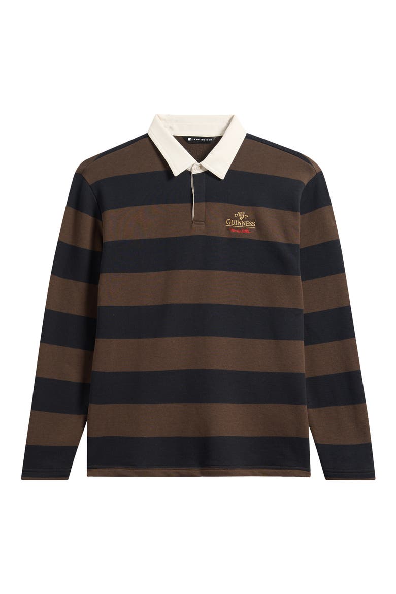 x Guinness Dark Cascade Rugby Shirt, Alternate, color, DEMITASSE
