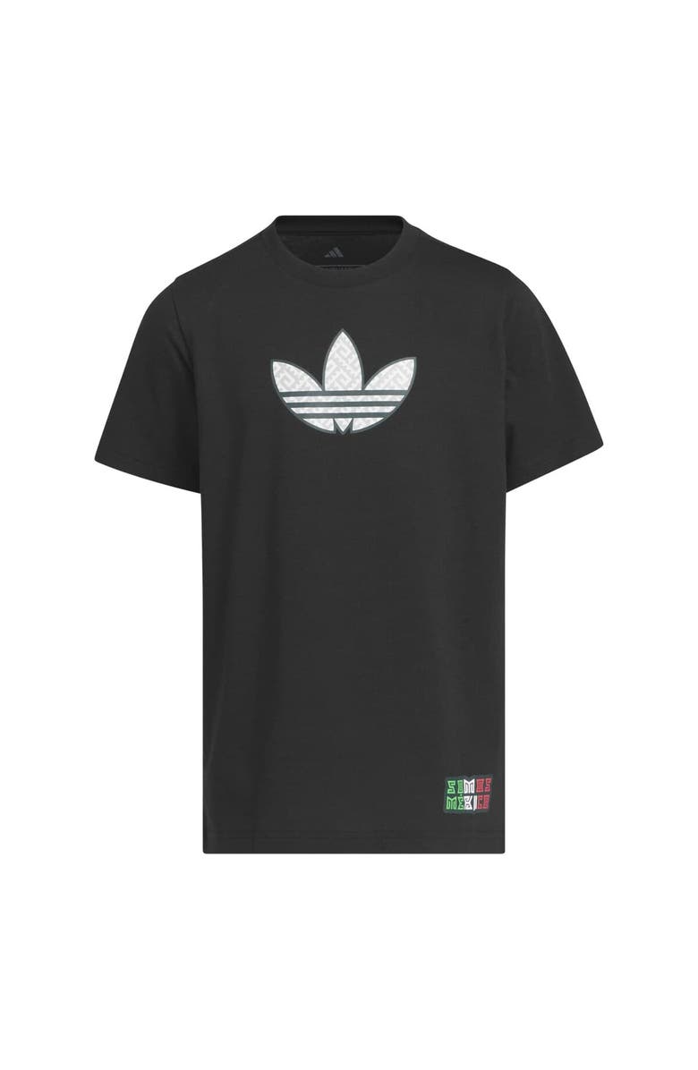 adidas Youth adidas Black Mexico National Team 2026 Away Jersey Hook T-Shirt, Alternate, color, Black