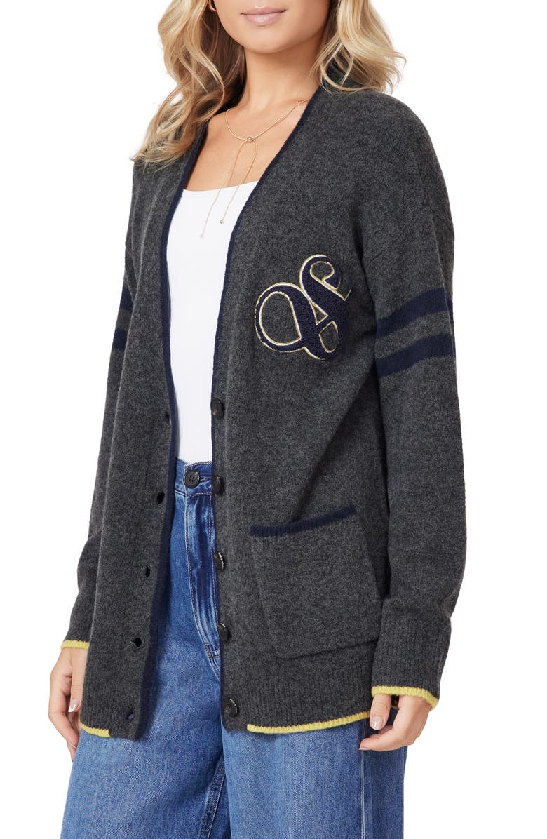 Scotch & Soda Varsity Cardigan, Alternate, color,
