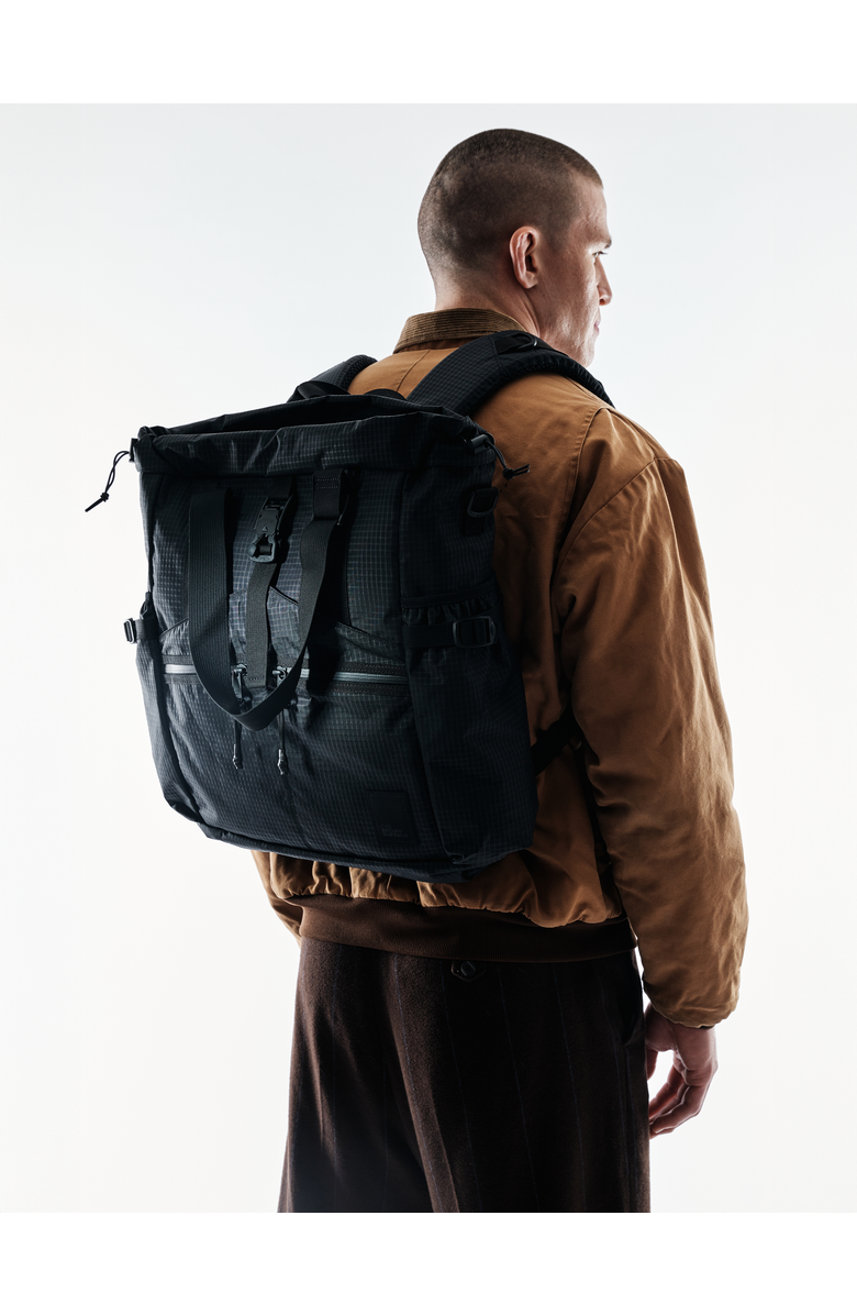 The Brown Buffalo Conceal Tote Bag, Alternate, color, Black-Grid