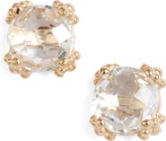 Anzie Dewdrop White Topaz Stud Earrings