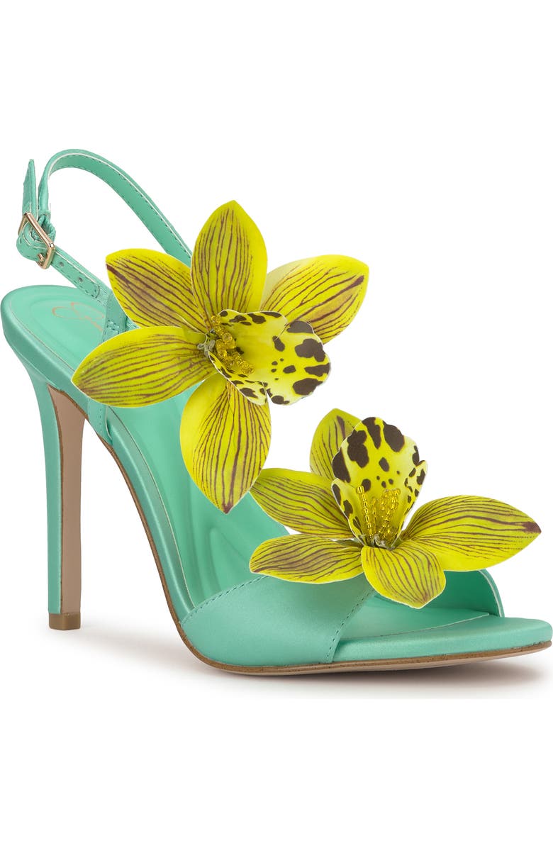 Jessica Simpson Jylia Slingback Sandal, Main, color, Summer Seafoam
