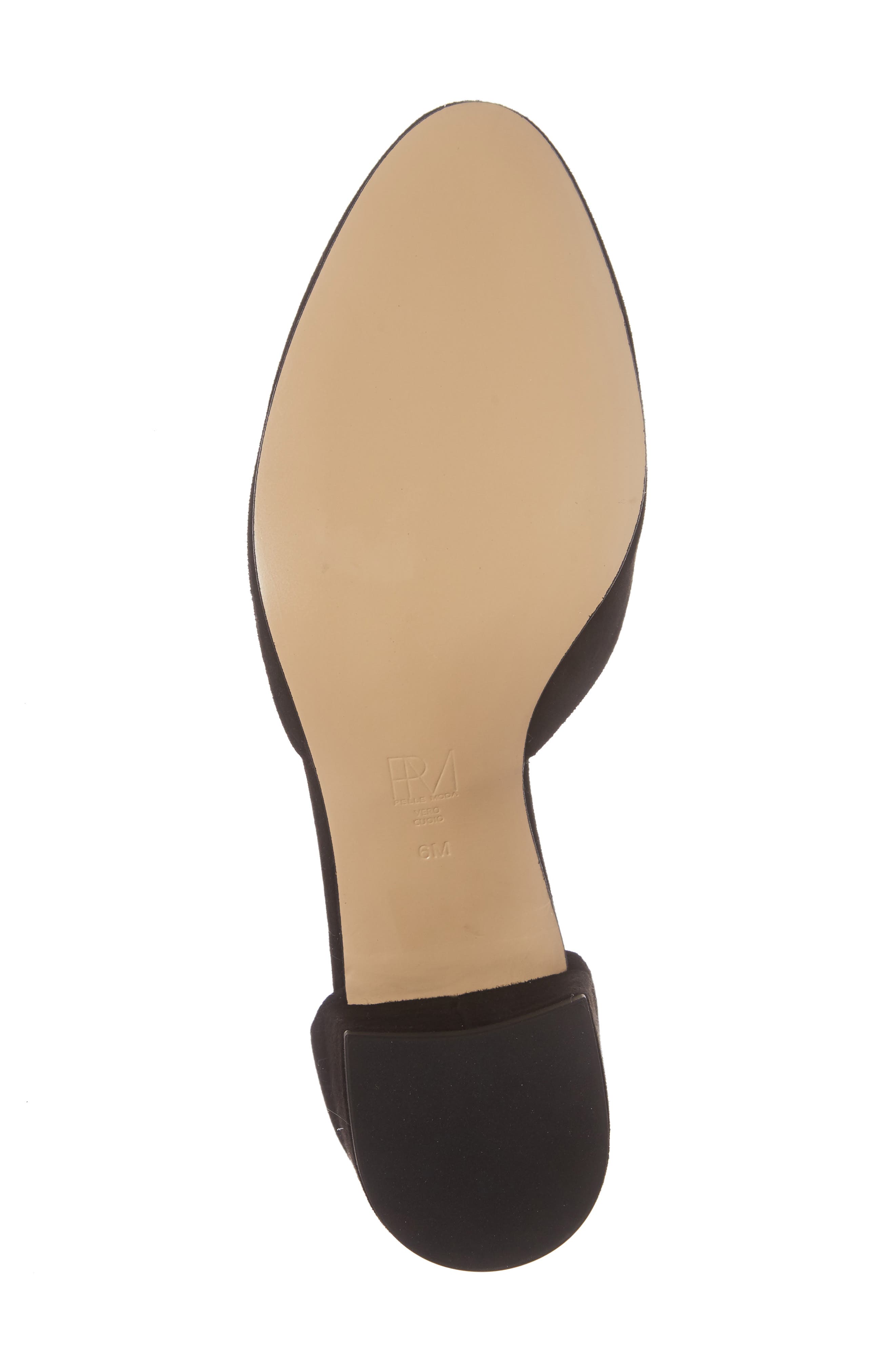 Uma d'Orsay Pump, Alternate, color, BLACK LEATHER