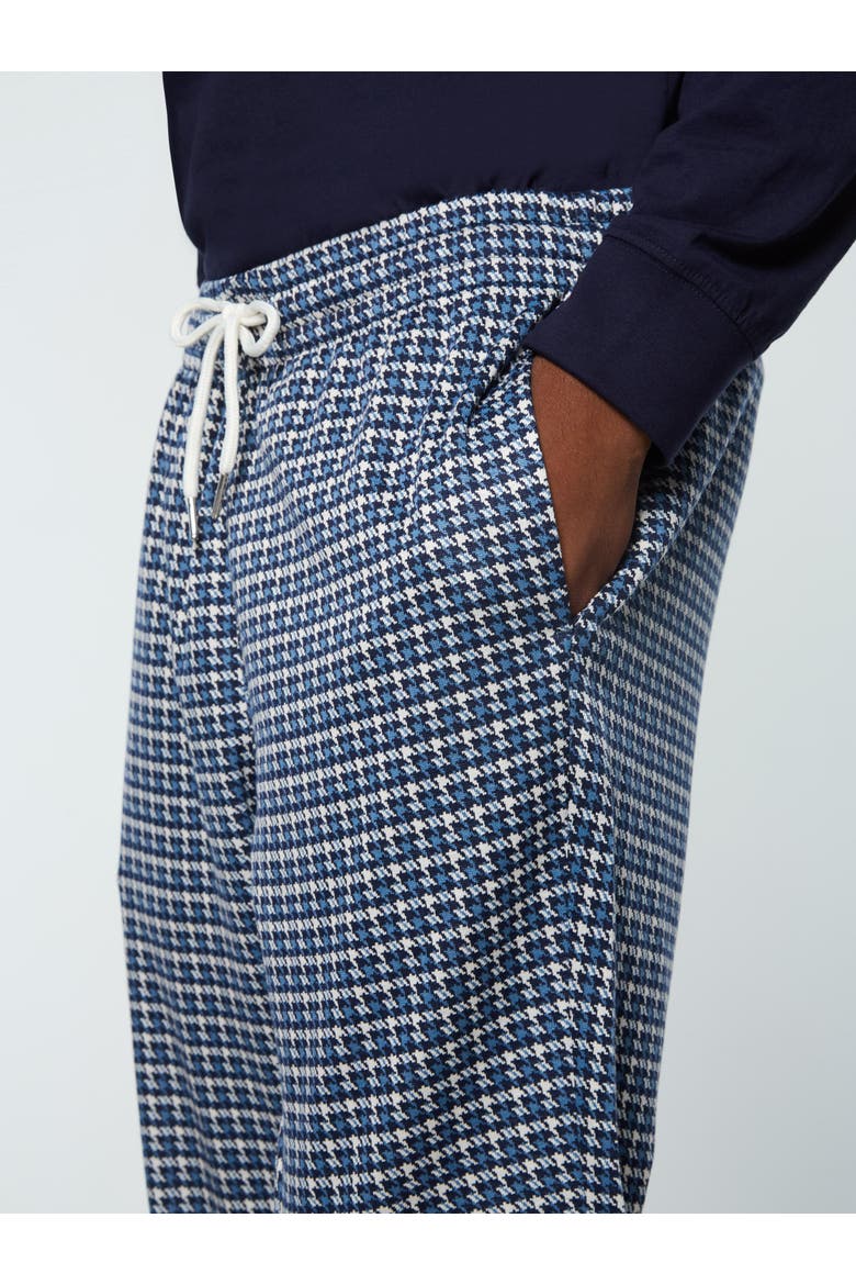 Dallas Houndstooth Track Pant, Alternate, color, MARITIME BLUE