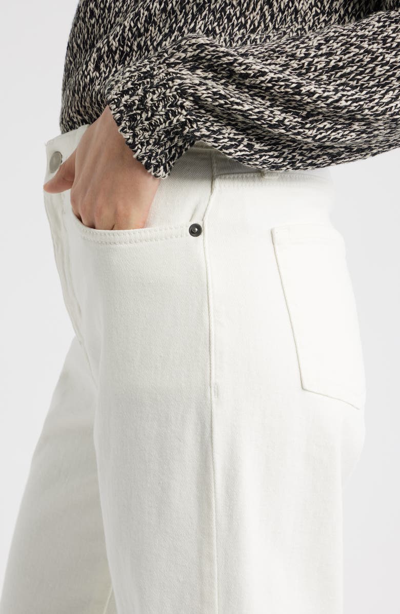 Nordstrom High Waist Straight Leg Jeans, Alternate, color,