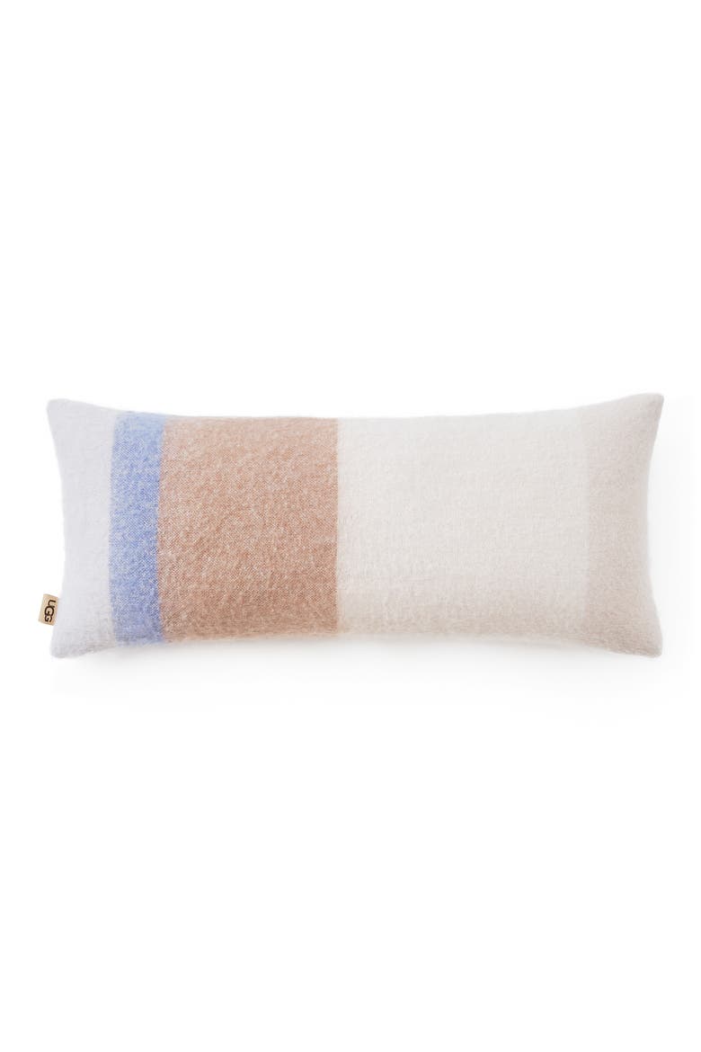 Simona Accent Pillow, Main, color, MISTY WISTERIA STRIPE