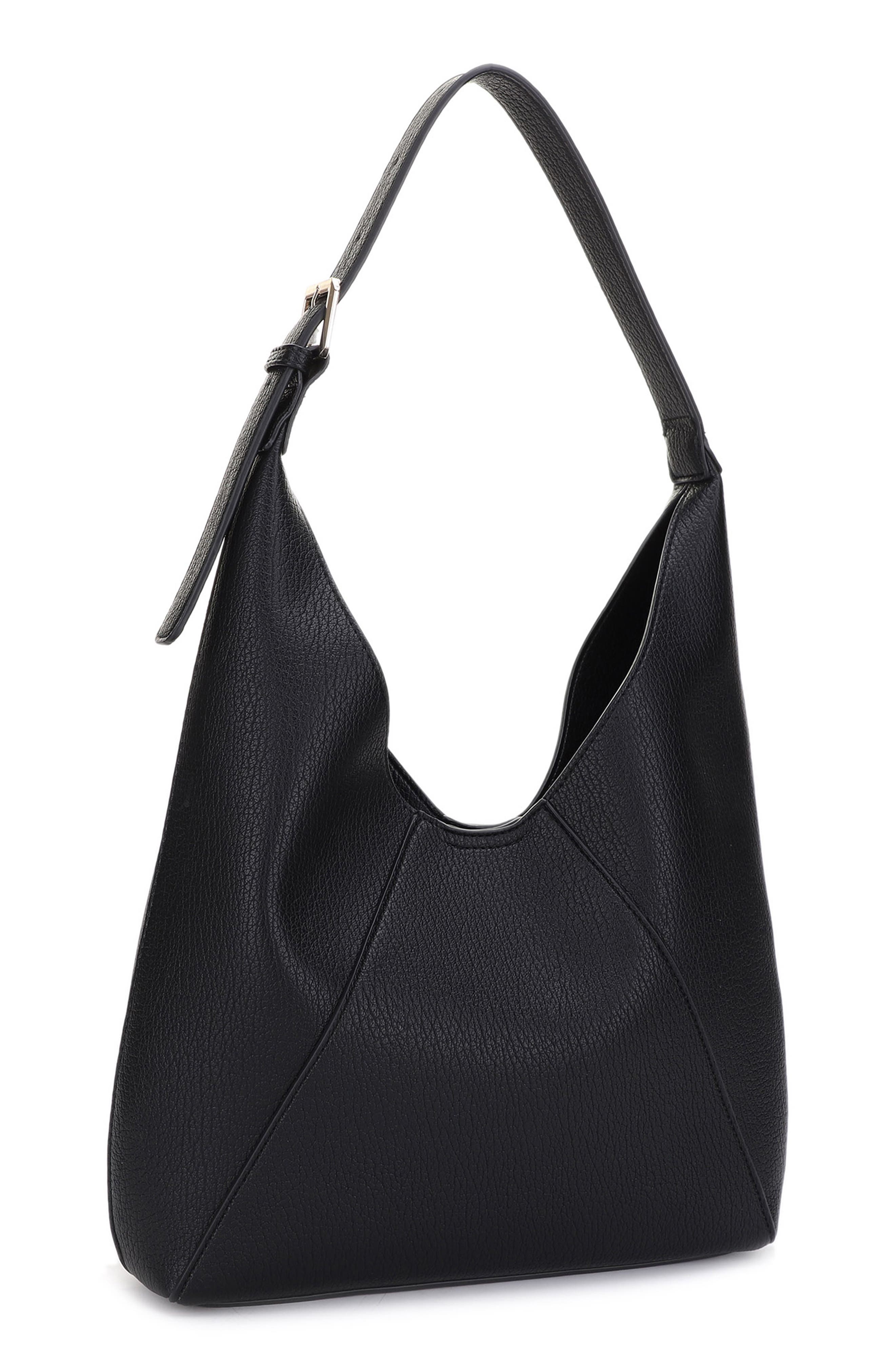 Mali + Lili Peyton Medium Faux Leather Hobo Bag