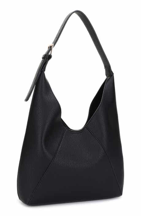 Mali + Lili Peyton Medium Faux Leather Hobo Bag