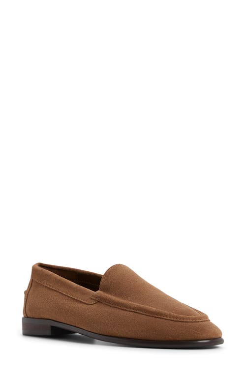 Aldo Ambar Leather Loafer In Brown