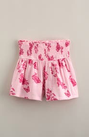 Treasure & Bond Kids' Smocked Waist Shorts