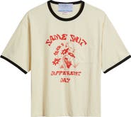 JUNGLES Same Cotton Graphic T-Shirt