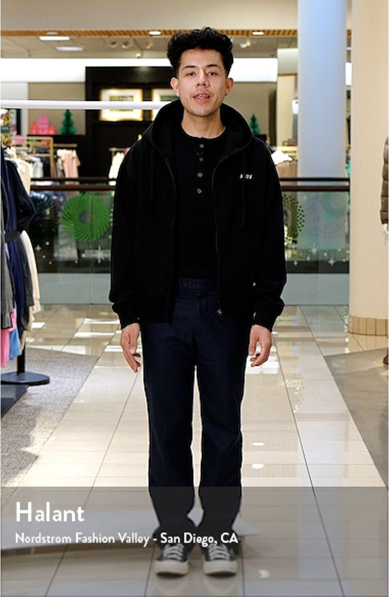 Tech Essential Distressed Zip Hoodie, sales video thumbnail