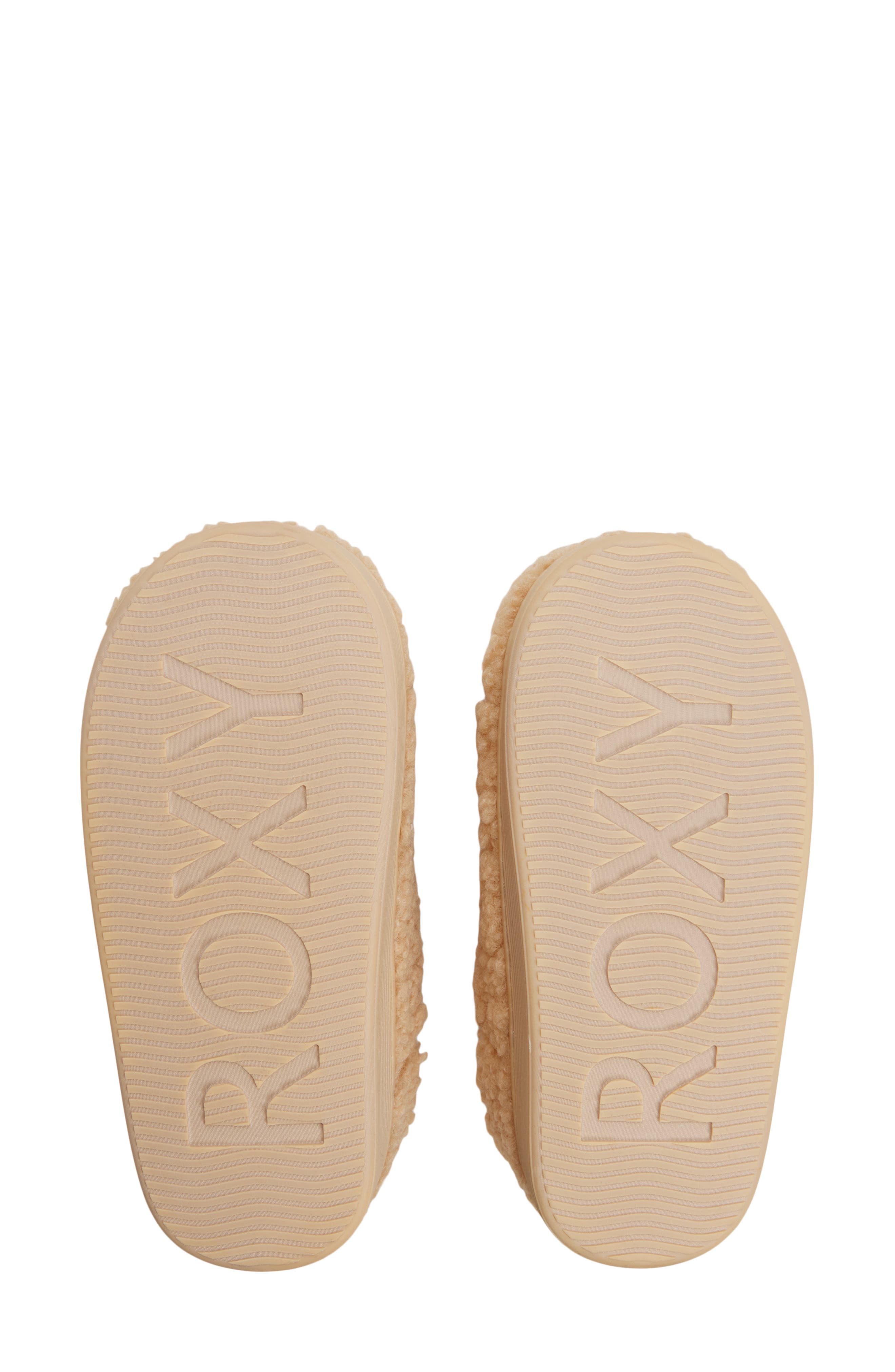 Roxy Colorado Faux Shearling Slipper, Alternate, color, Tan