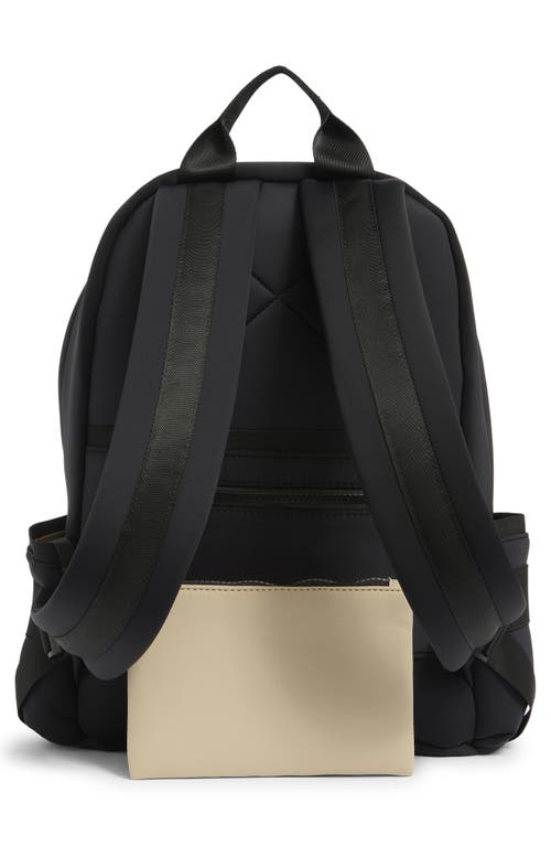 Patrizia Luca Neoprene Backpack In Black