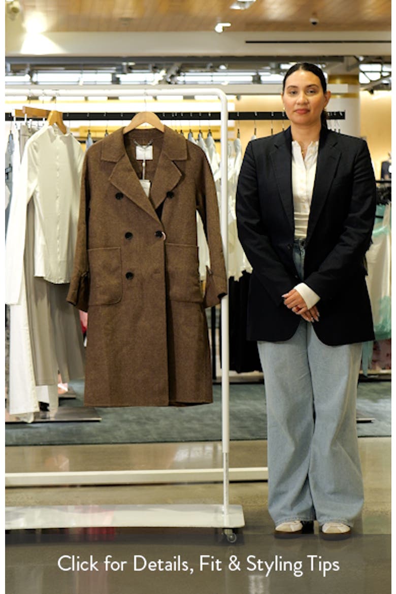 Rumour Has It Oversized Wool Blend Coat video