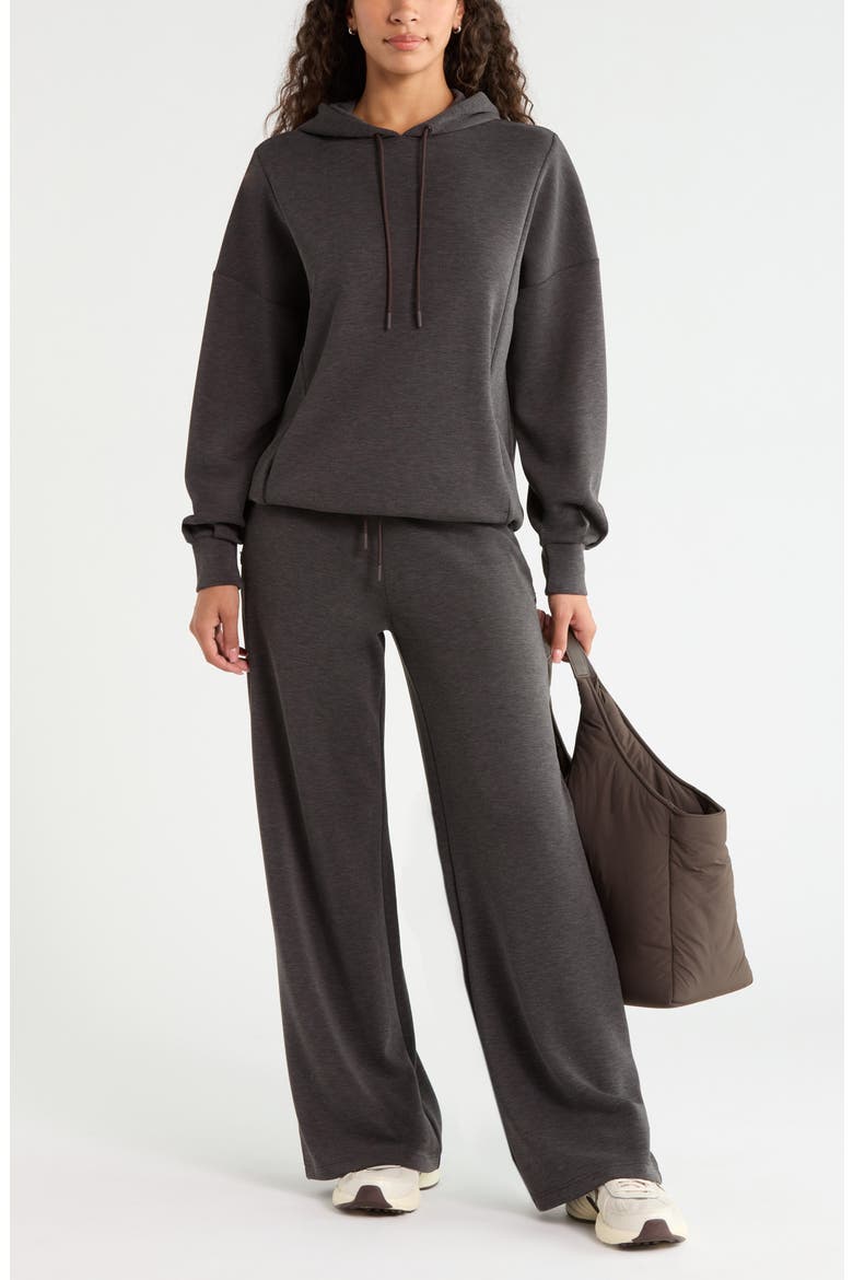 Soft Luxe Relaxed Hoodie, Alternate, color, BROWN MOLE HEATHER