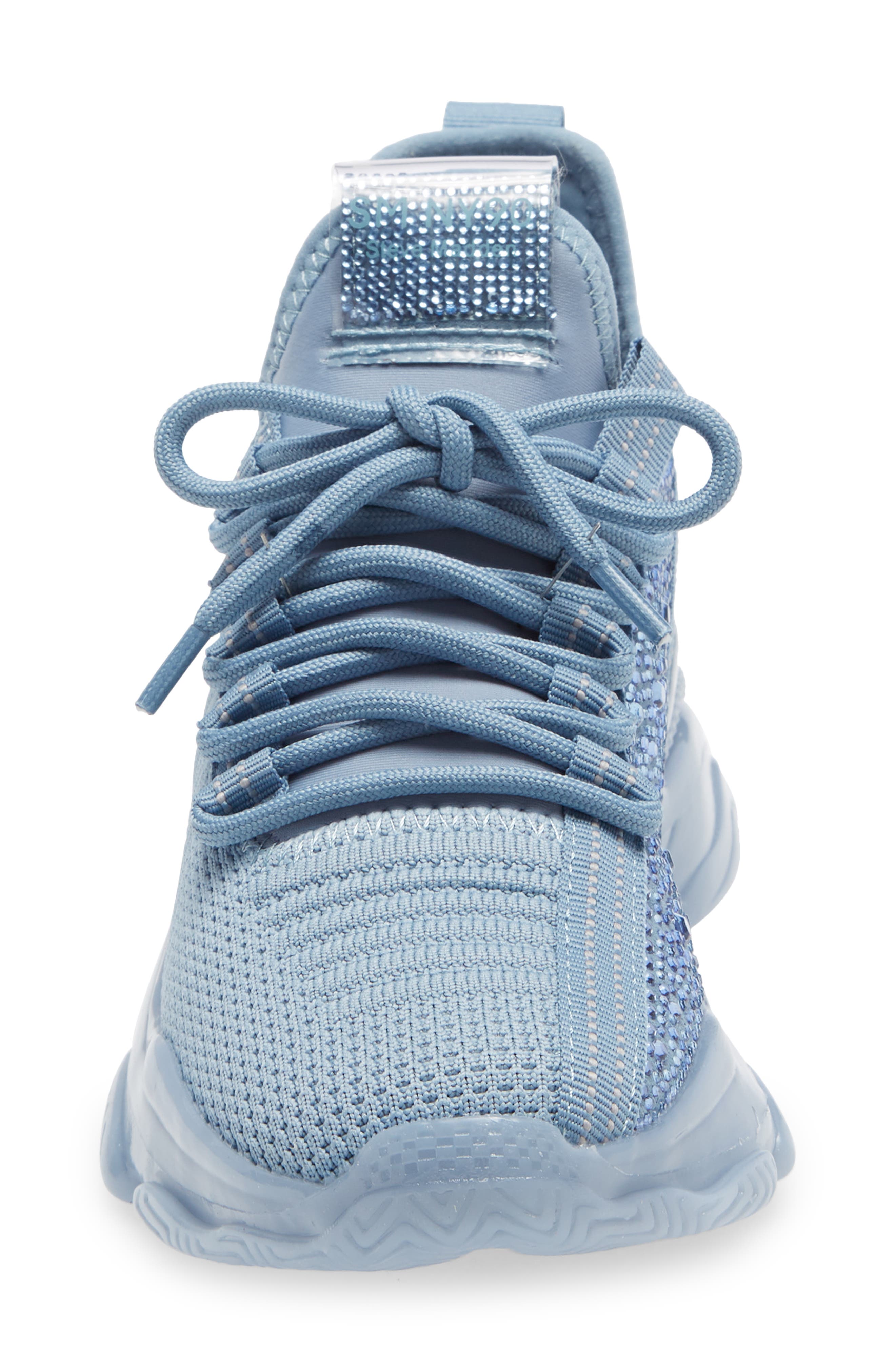 Maxima Monochrome Knit Sneaker, Alternate, color, BLUE MULTI