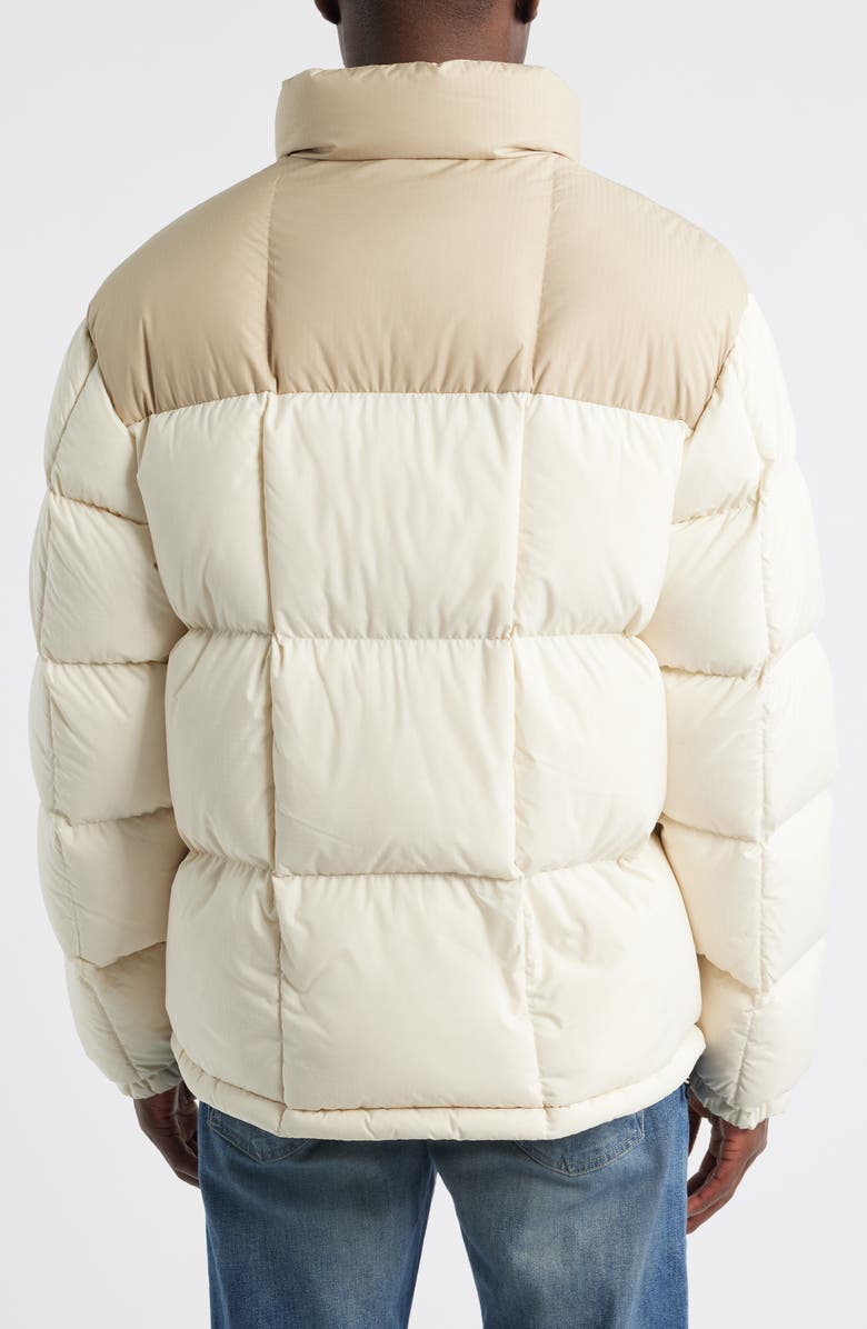 Polo Ralph Lauren The Gorham Down Jacket with Removable Hood, Alternate, color, Classic Tan/ Andover Cream