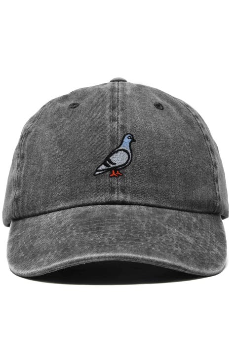 Pigeon Embroidered Everyday Hat
