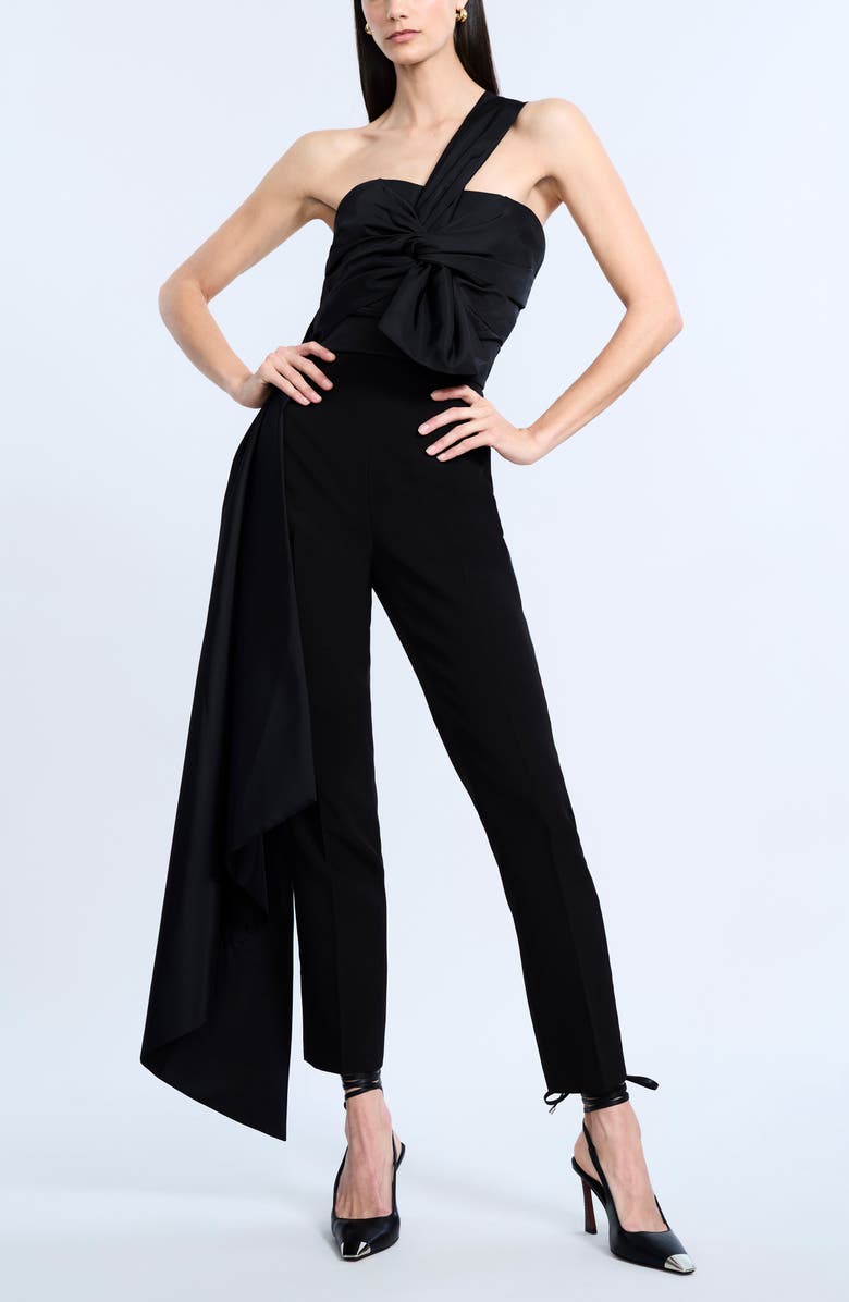 BCBGMAXAZRIA Cigarette Pants, Alternate, color, Black