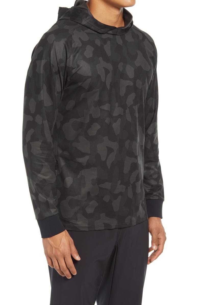 Zella Live In Print Pullover Hoodie, Alternate, color, 