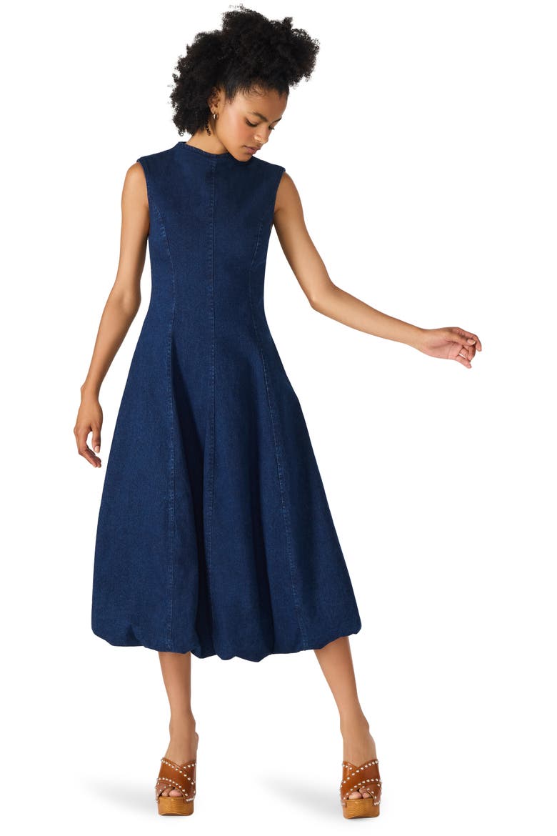 Talasyn Denim Dress, Alternate, color, DAYBREAK