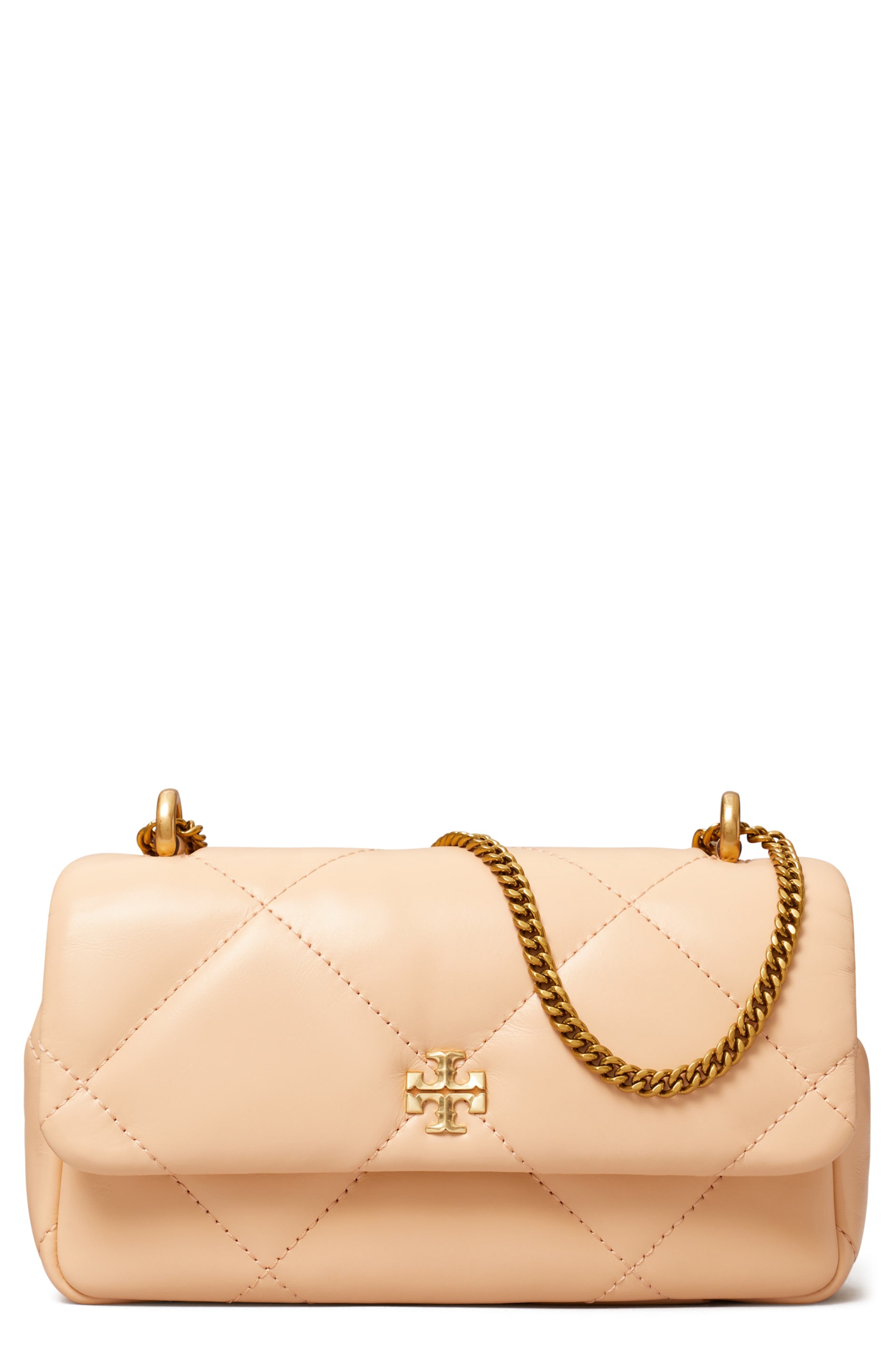 Женские сумки Tory Burch Kira Mini Diamond Quilted Leather Crossbody Bag