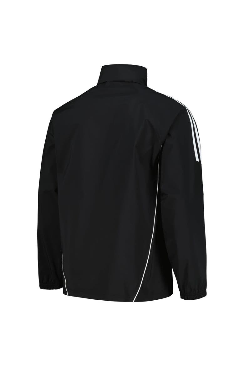 Men's adidas Black St. Louis City SC Tiro 24 Full-Zip Hoodie Rain Jacket, Alternate, color, Black