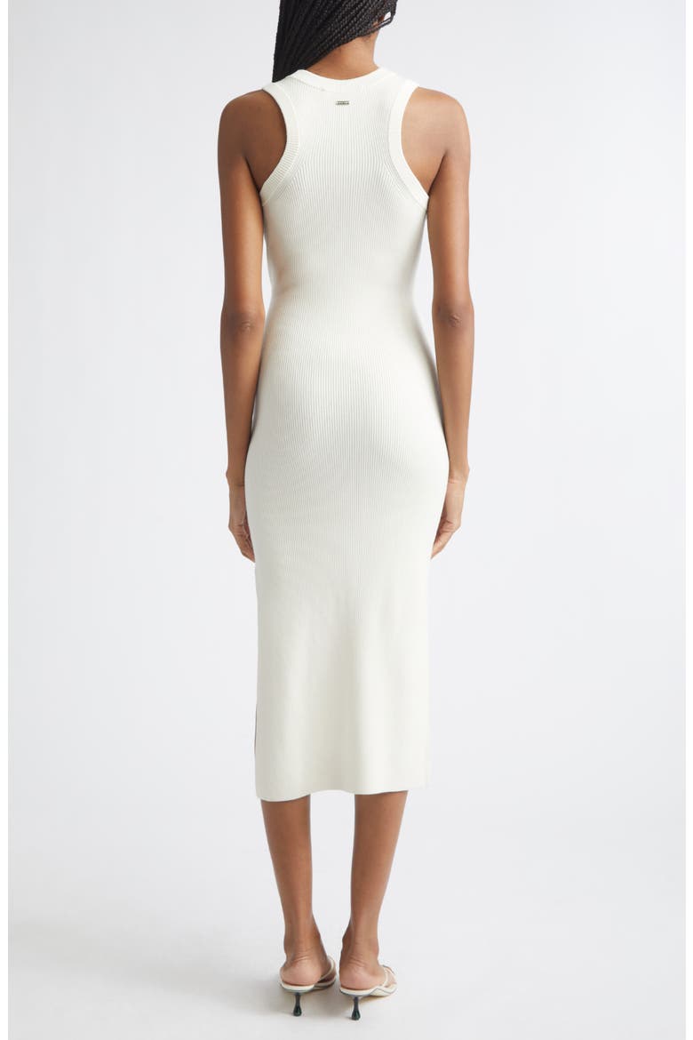 Piper Tie Front Midi Dress, Alternate, color, IVORY