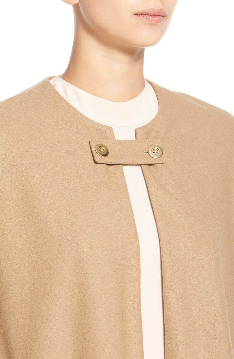 WAYF Collarless Woven Cape, Alternate, color,