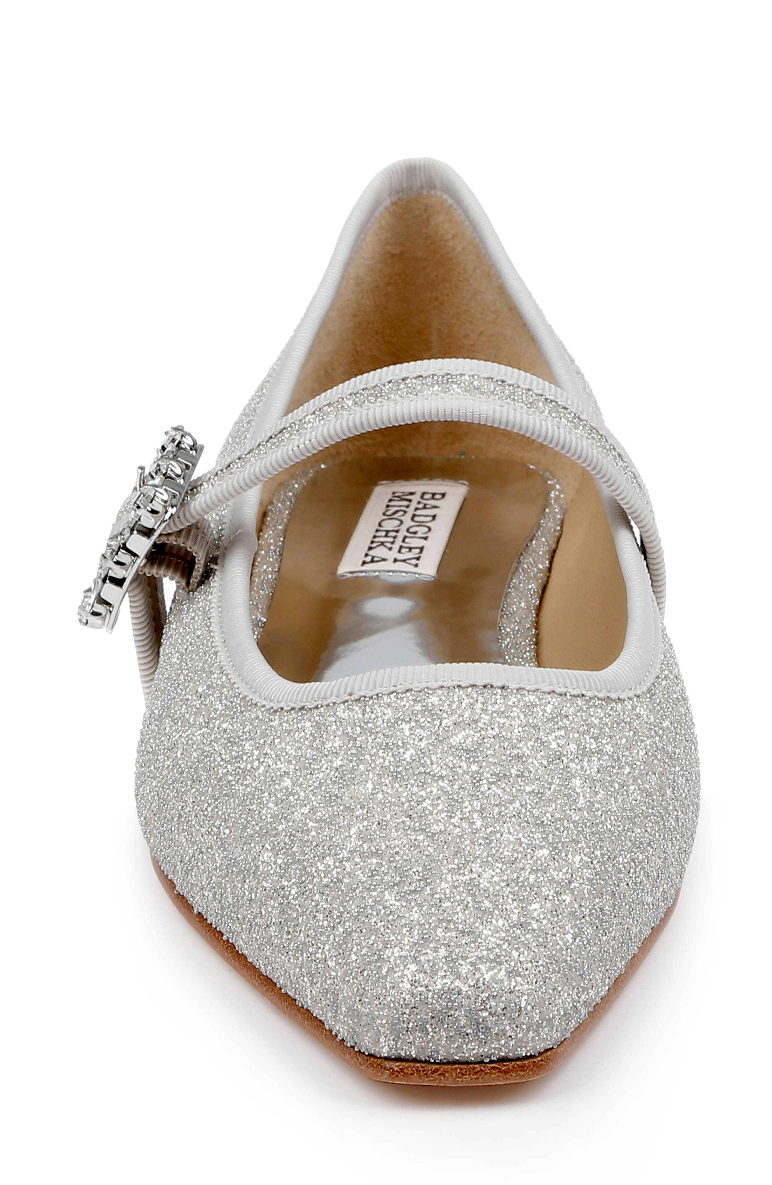 Brystol Mary Jane Flat, Alternate, color, SILVER/FAB