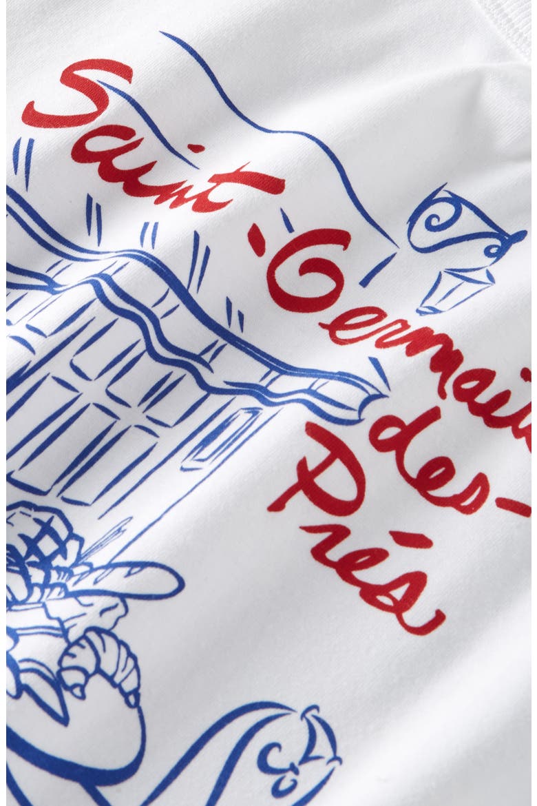 Kids' Graphic Baby Tee, Alternate, color, WHITE SAINT GERMAIN