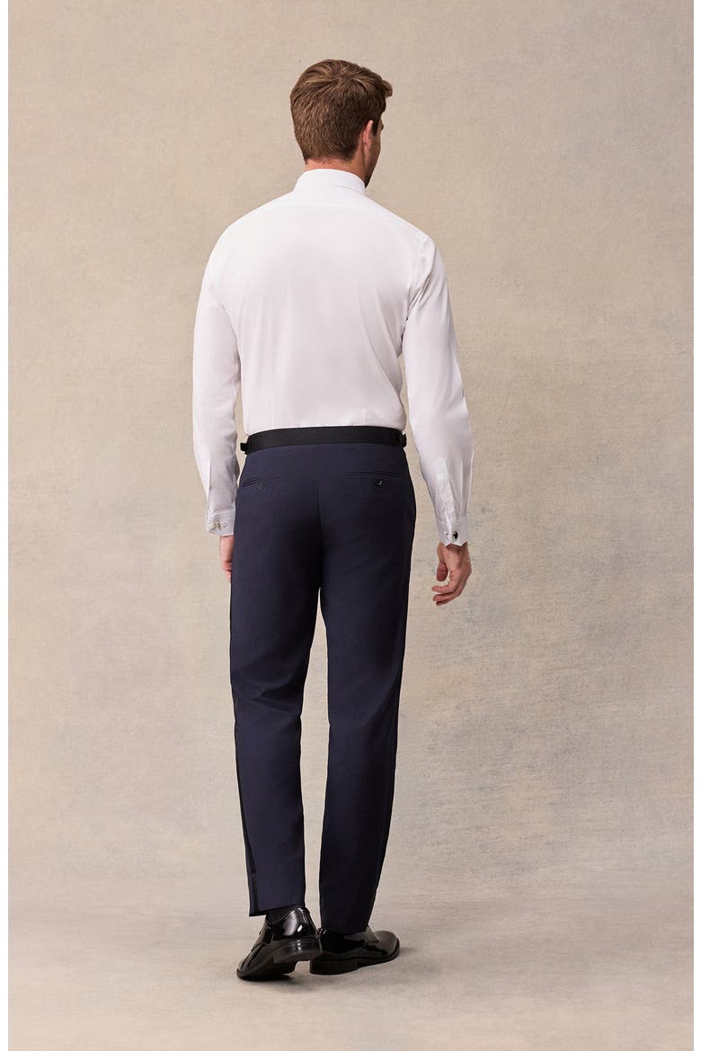 Slim Tuxedo Pants, Alternate, color, Midnight Blue