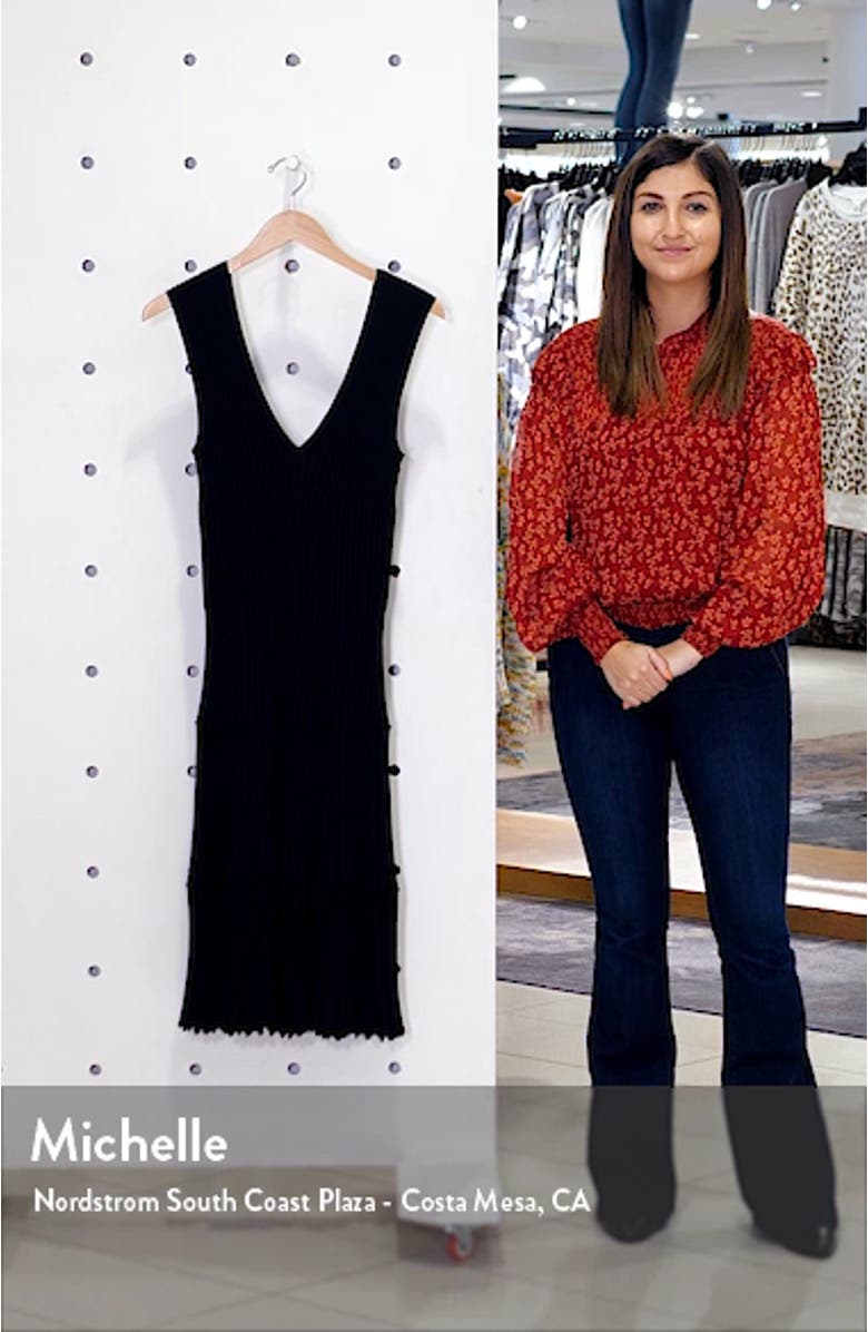 Riggs Rib Sweater Dress, sales video thumbnail
