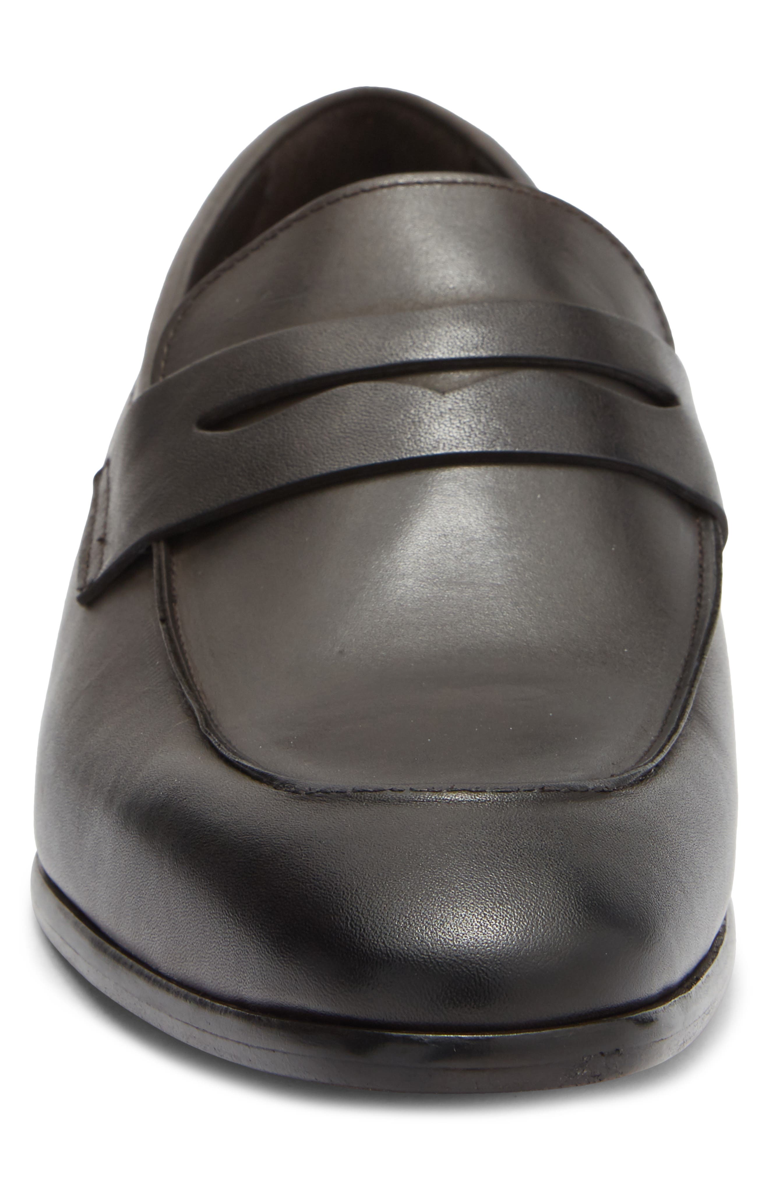 TO BOOT NEW YORK Maestro Penny Loafer, Alternate, color, Vitello Tmoro