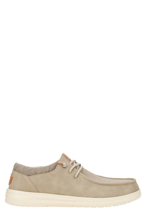 Hey Dude Wally Classic Lace-up In Metallic