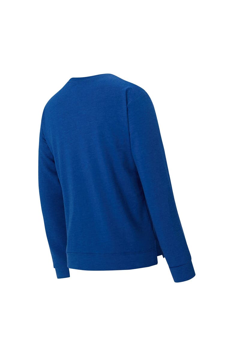 CONCEPTS SPORT Women's Concepts Sport Royal Los Angeles Dodgers Birch French Terry Long Sleeve T-Shirt, Alternate, color, Royal