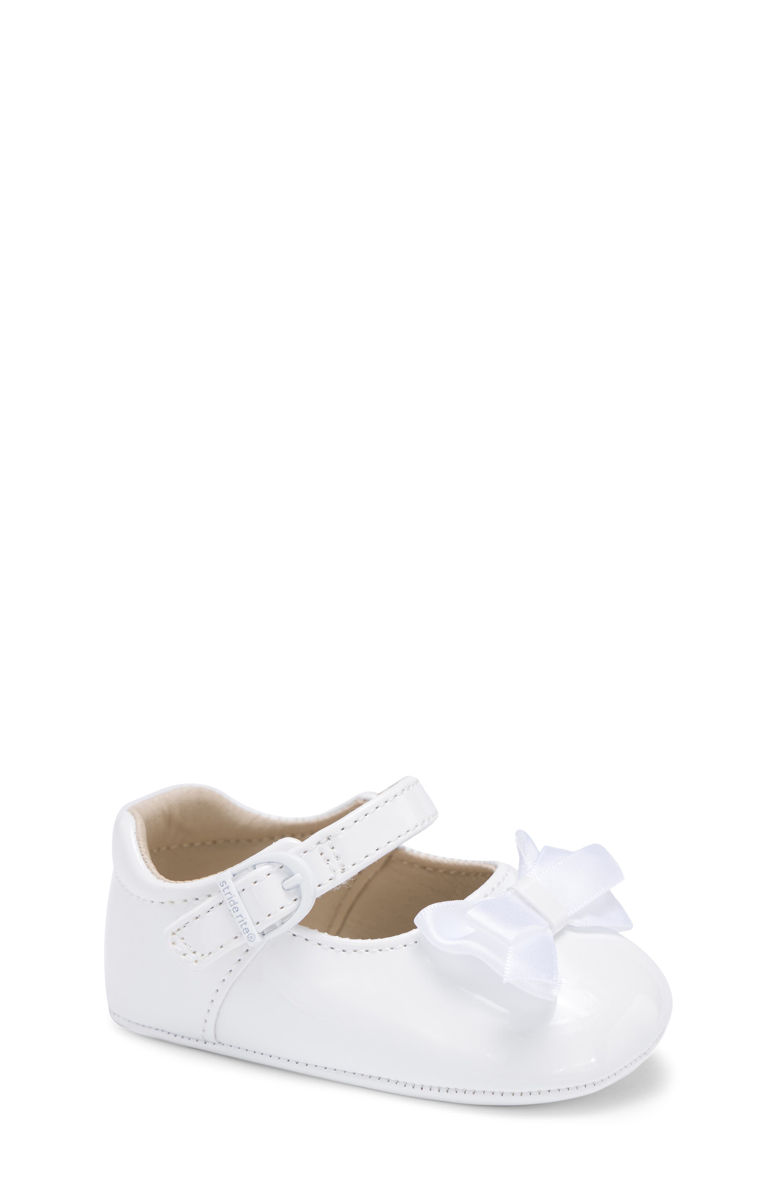Kids' Bonnie Leather Mary Jane, Main, color, WHITE