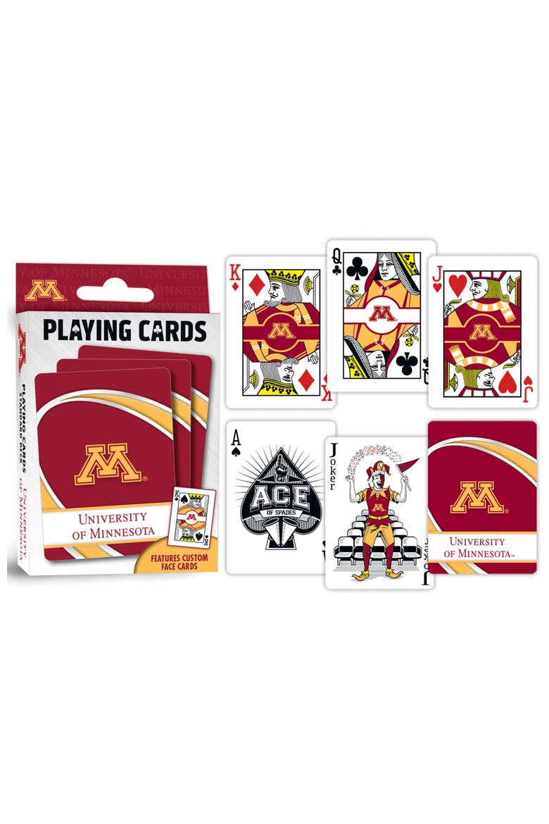 Minnesota Golden Gophers Playing Cards, Alternate, color, Multicolor