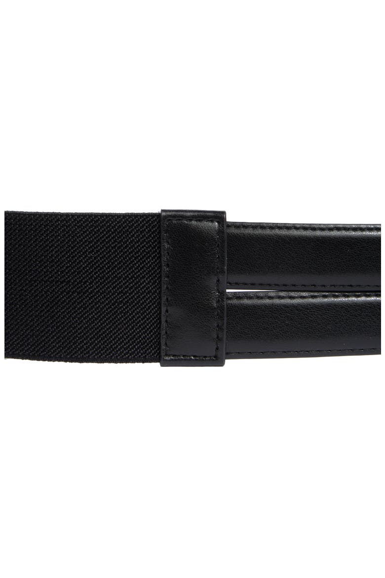 Double Strap Waist Belt, Alternate, color, BLACK