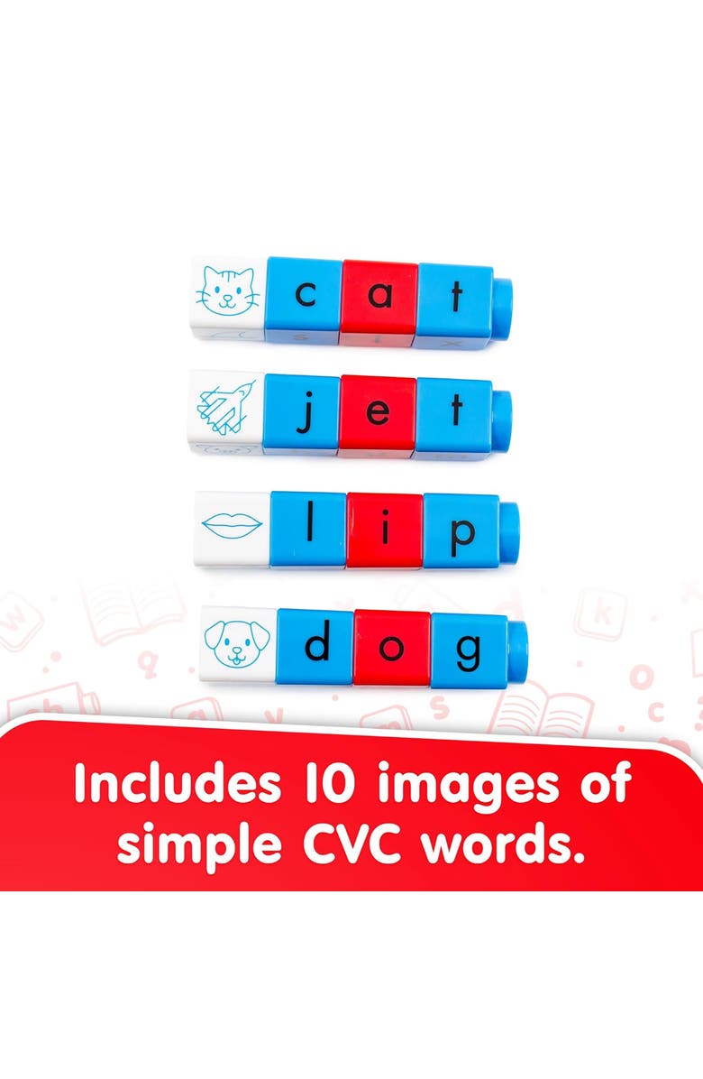 Junior Learning Phonics Cvc Blox Set, 70 Colorcoded Blocks, Alternate, color, Multicolored