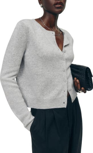 Clara Cashmere & Wool Cardigan Sweater