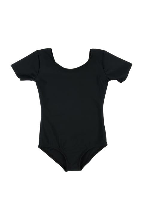 Girls Short Sleeve Leotard
