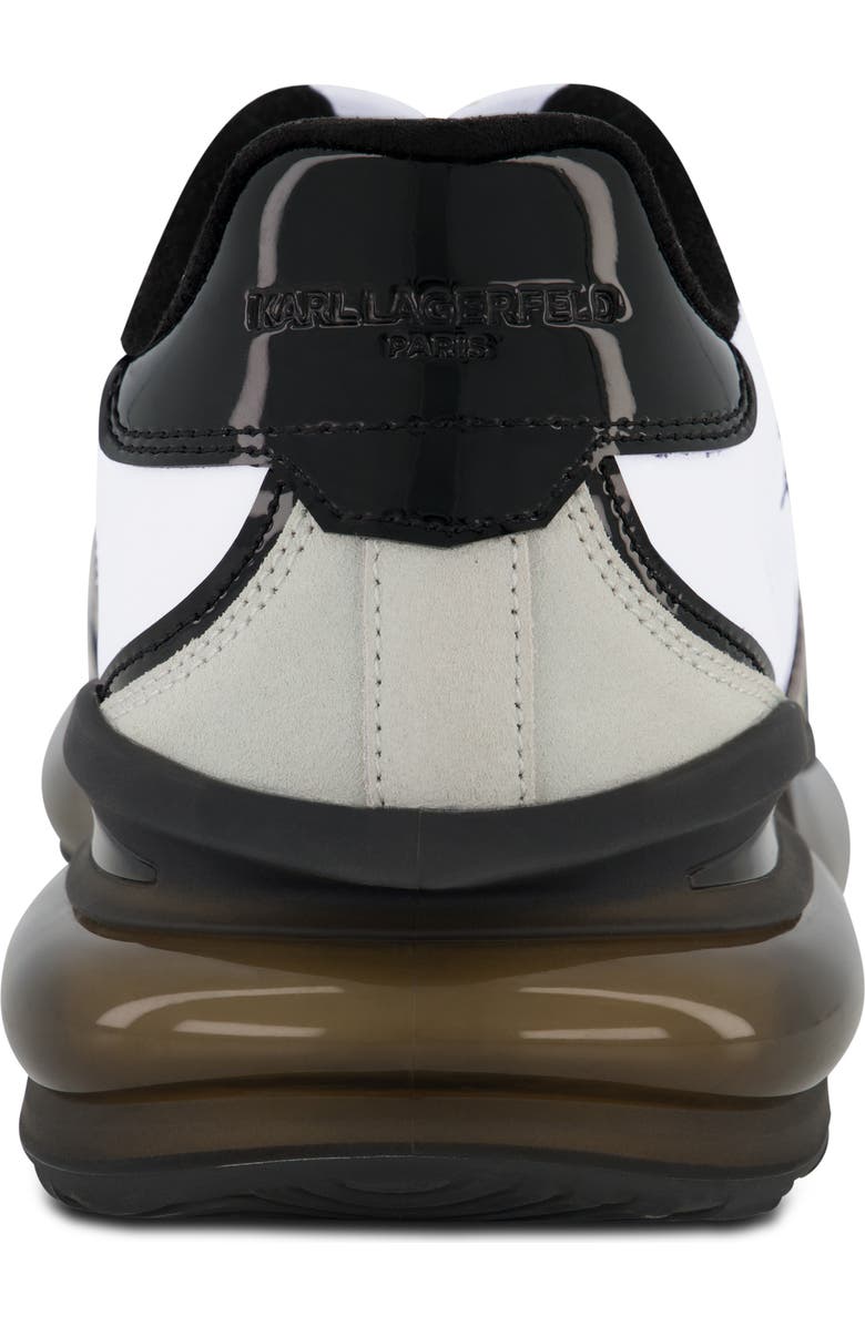 KARL LAGERFELD PARIS Logo Embroidered Runner Sneaker, Alternate, color,