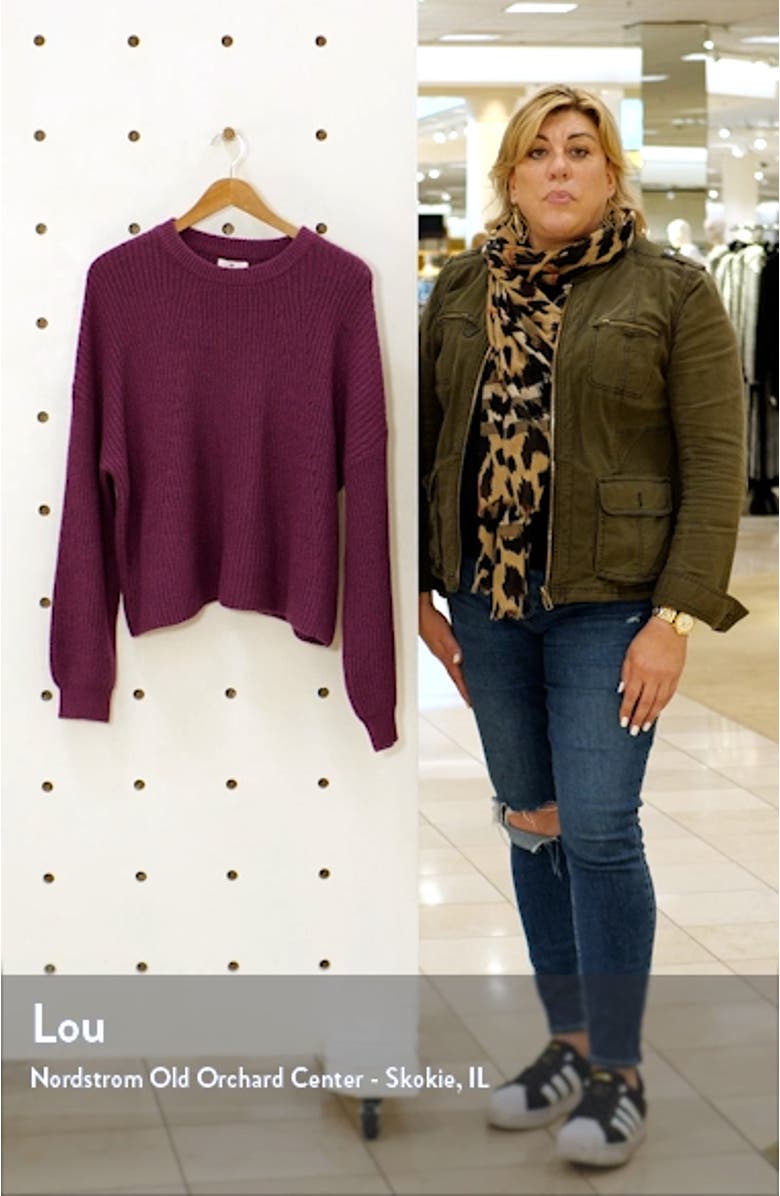 Oversize Crewneck Sweater, sales video thumbnail