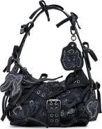 Desigual Y2K María Escoté Denim Shoulder Bag