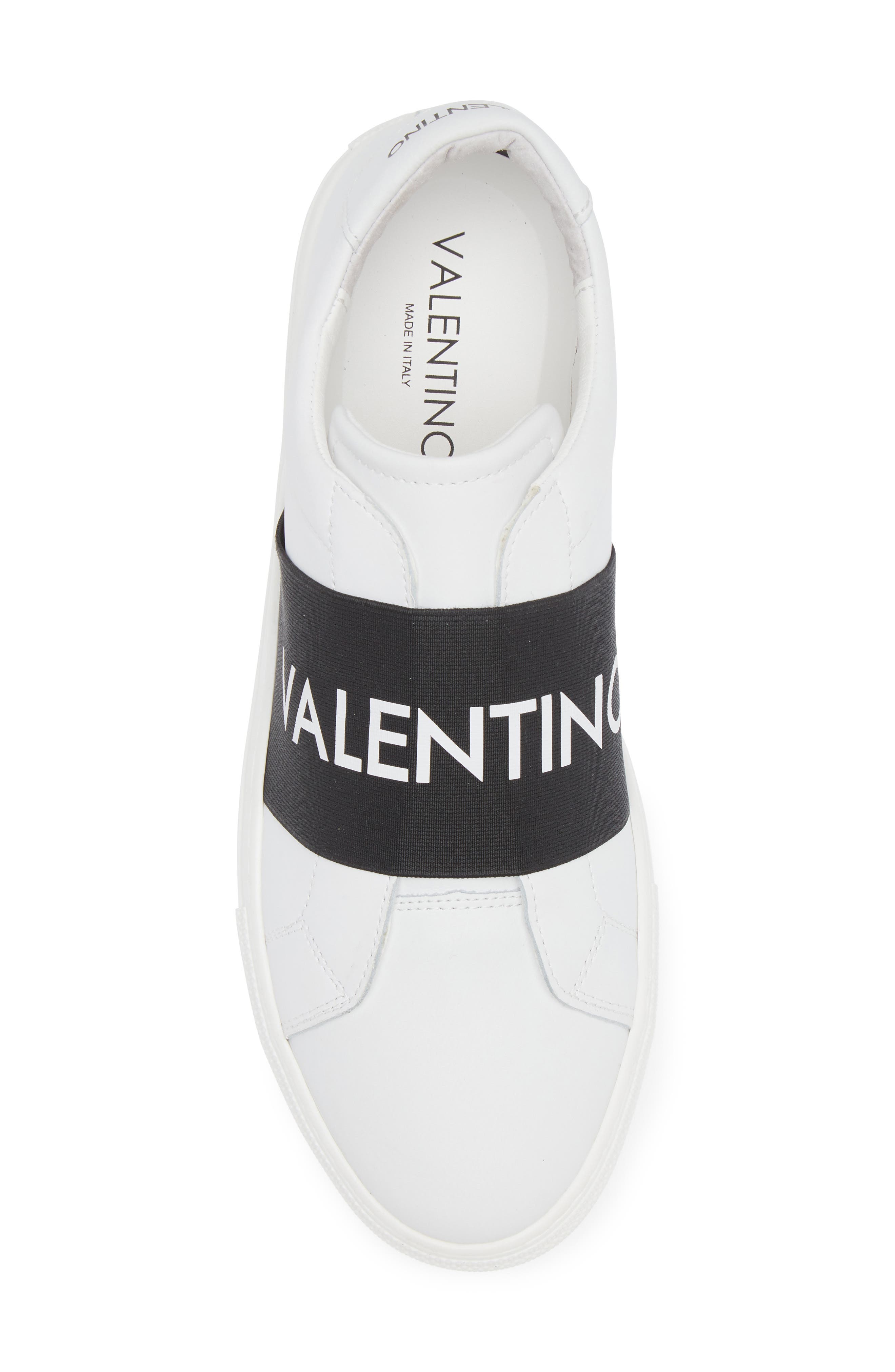 VALENTINO BY MARIO VALENTINO Zeus Slip-On Sneaker, Alternate, color, White Black